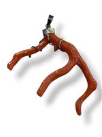 Pendant Mandile 1922 Woman Coralli in Silver Corallo 2MCIC26